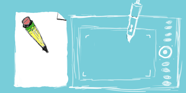 Paper or tablet